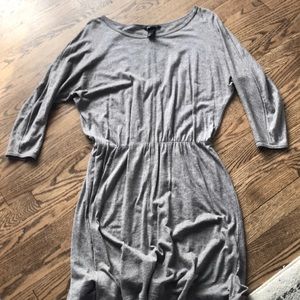 H&M Light brown cotton dress